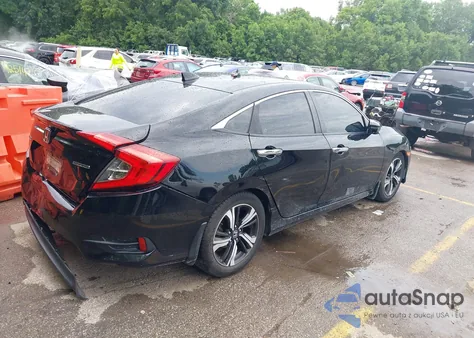 2016 Honda Civic Touring из США, поврежденный, VIN 2HGFC1F92GH640067